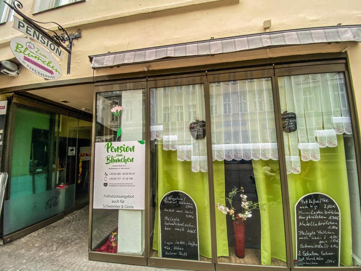 Pension Zum Blumchen Schwerin  Exterior foto